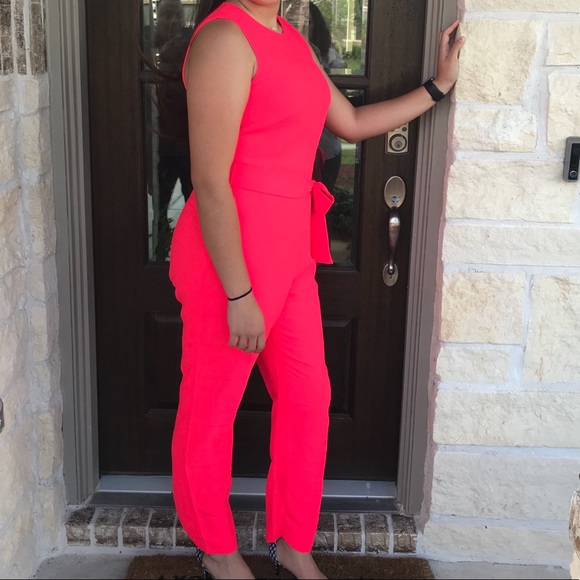 maeve one shoulder jumpsuit